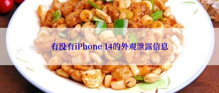 有没有iPhone 14的外观泄露信息