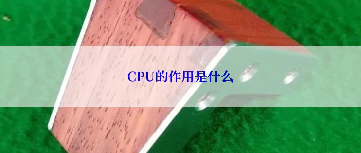 CPU的作用是什么