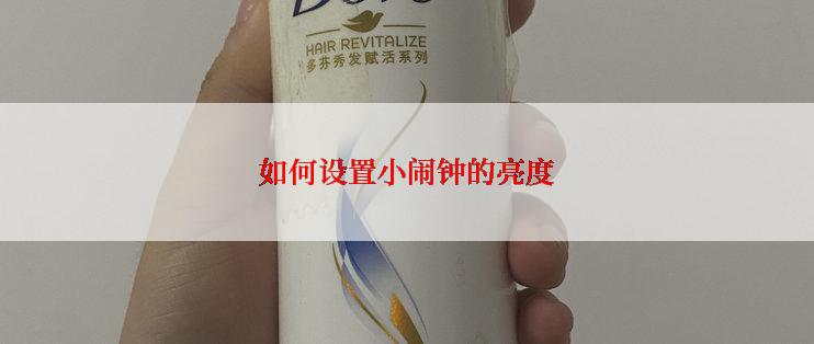 如何设置小闹钟的亮度