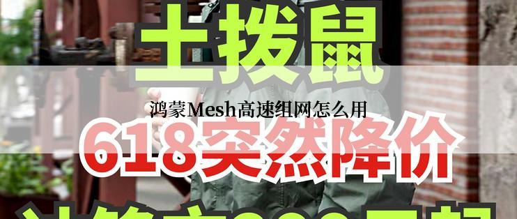 鸿蒙Mesh高速组网怎么用