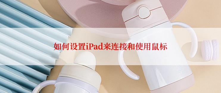 如何设置iPad来连接和使用鼠标