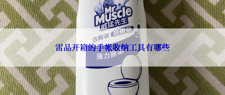 雷品开箱的手帐收纳工具有哪些