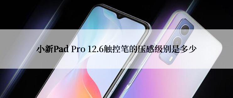 小新Pad Pro 12.6触控笔的压感级别是多少