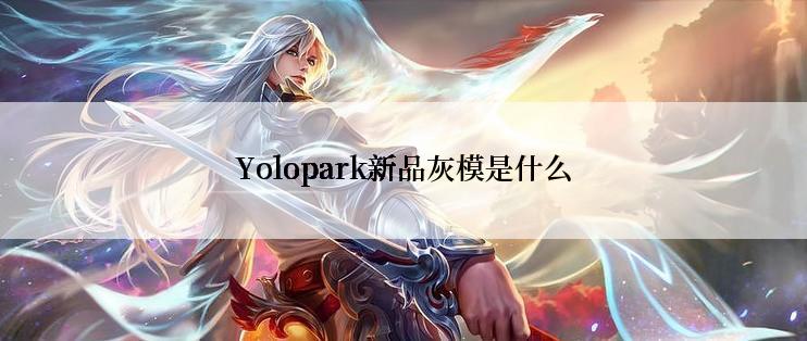 Yolopark新品灰模是什么