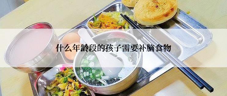 什么年龄段的孩子需要补脑食物