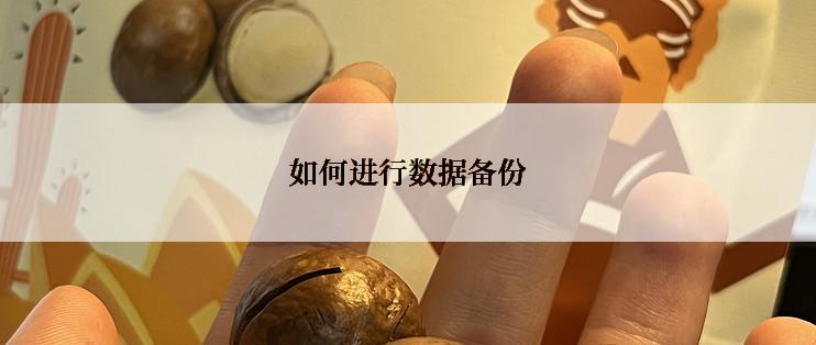 如何进行数据备份