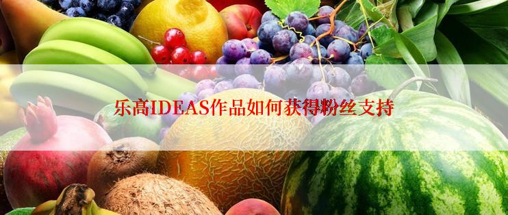 乐高IDEAS作品如何获得粉丝支持