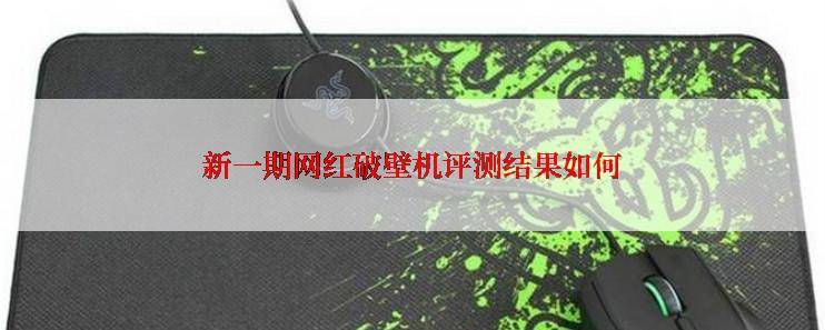 新一期网红破壁机评测结果如何