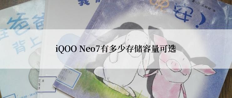 iQOO Neo7有多少存储容量可选