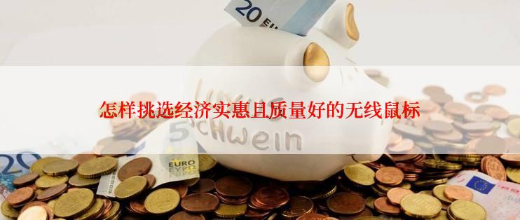 怎样挑选经济实惠且质量好的无线鼠标