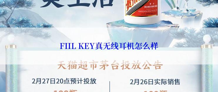 FIIL KEY真无线耳机怎么样