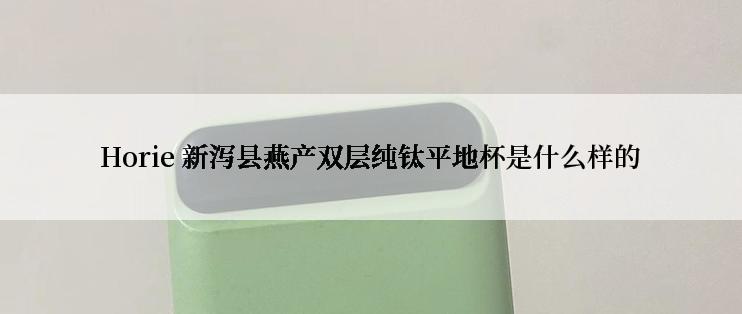 Horie 新泻县燕产双层纯钛平地杯是什么样的