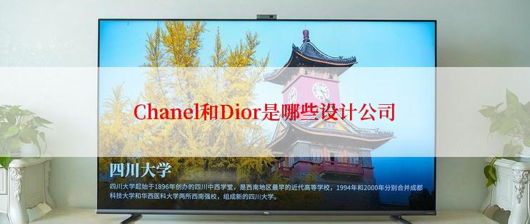 Chanel和Dior是哪些设计公司