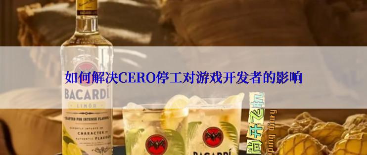 如何解决CERO停工对游戏开发者的影响