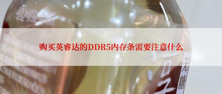 购买英睿达的DDR5内存条需要注意什么