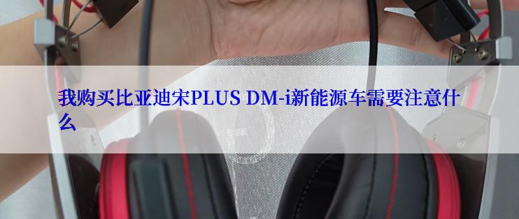 我购买比亚迪宋PLUS DM-i新能源车需要注意什么