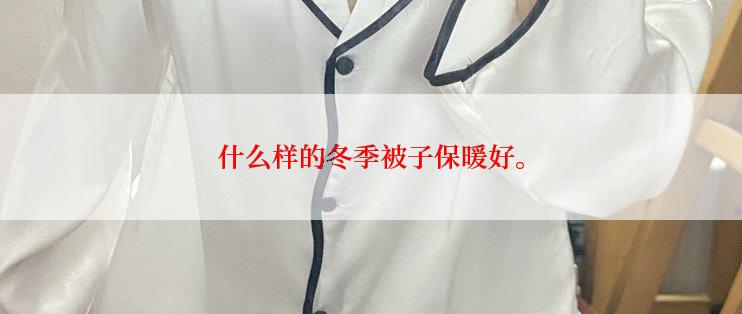 什么样的冬季被子保暖好。