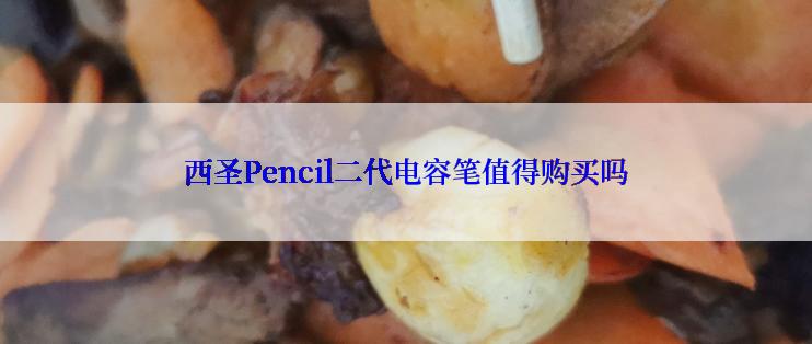 西圣Pencil二代电容笔值得购买吗