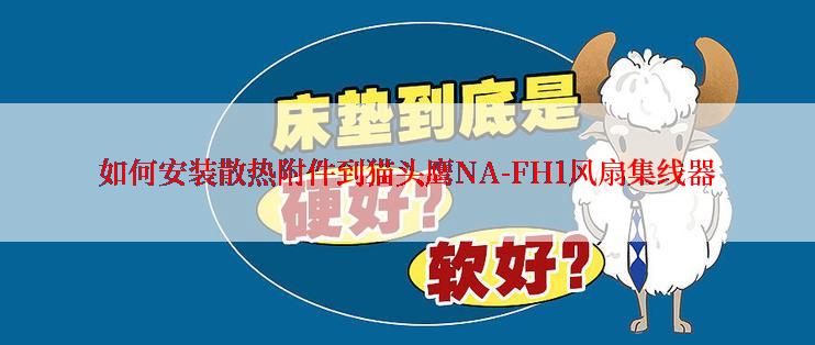 如何安装散热附件到猫头鹰NA-FH1风扇集线器