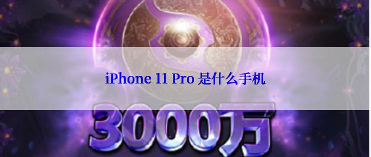 iPhone 11 Pro 是什么手机