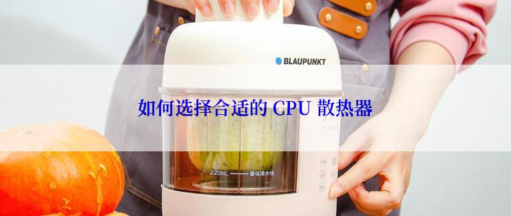 如何选择合适的 CPU 散热器