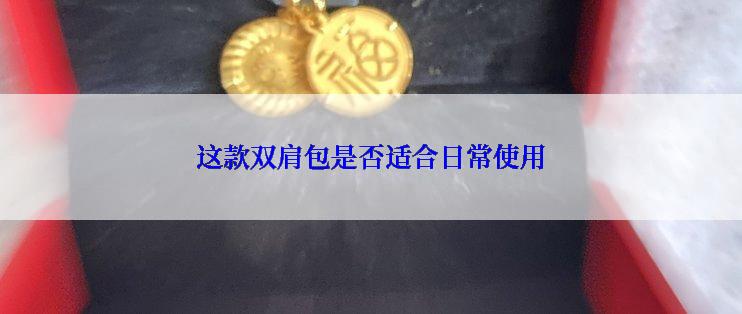 这款双肩包是否适合日常使用