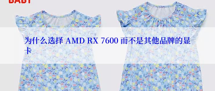 为什么选择 AMD RX 7600 而不是其他品牌的显卡