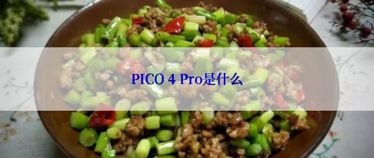 PICO 4 Pro是什么