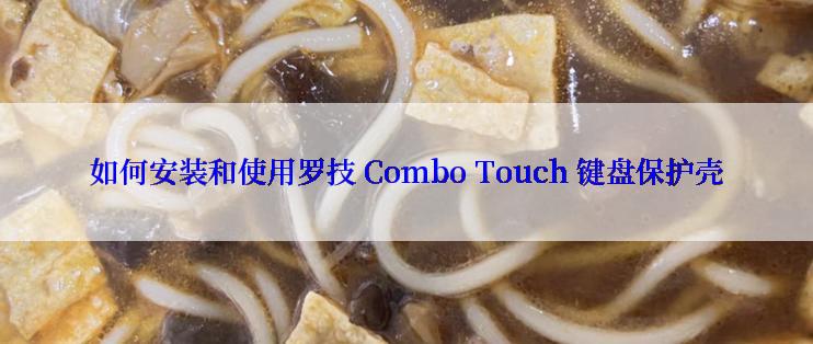 如何安装和使用罗技 Combo Touch 键盘保护壳