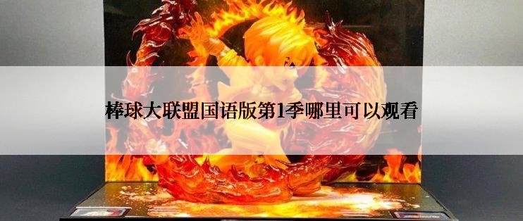 棒球大联盟国语版第1季哪里可以观看