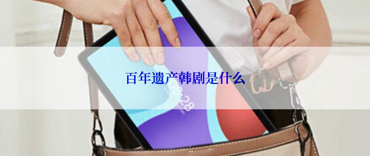 百年遗产韩剧是什么