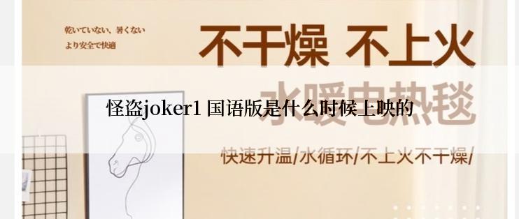 怪盗joker1 国语版是什么时候上映的