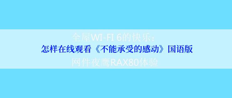  怎样在线观看《不能承受的感动》国语版