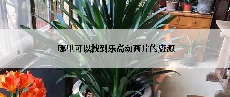  哪里可以找到乐高动画片的资源