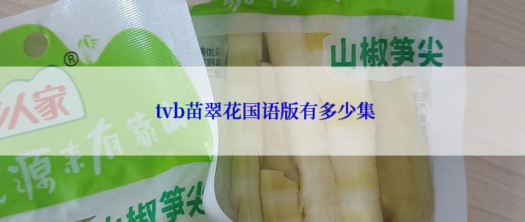  tvb苗翠花国语版有多少集