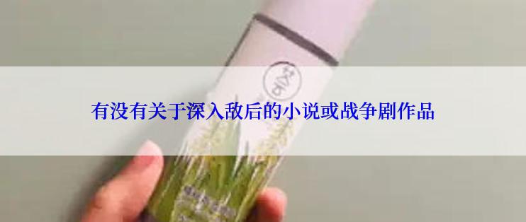 有没有关于深入敌后的小说或战争剧作品