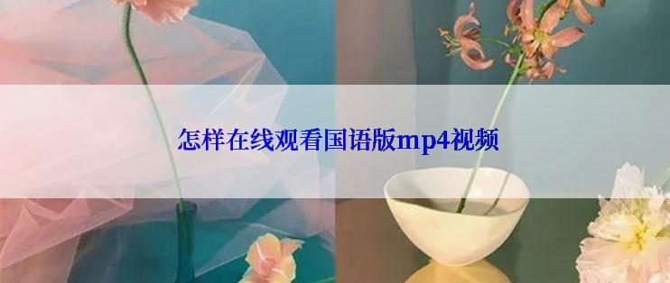  怎样在线观看国语版mp4视频