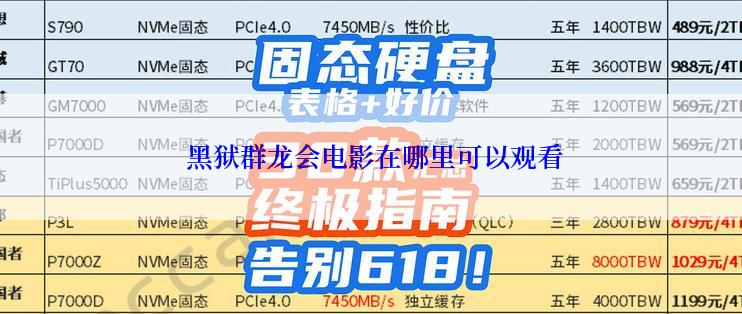  黑狱群龙会电影在哪里可以观看
