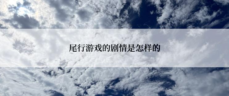 尾行游戏的剧情是怎样的