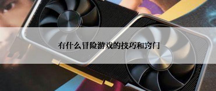  有什么冒险游戏的技巧和窍门