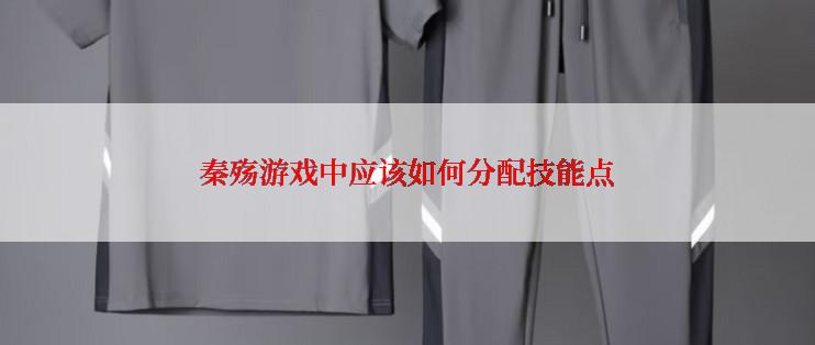 秦殇游戏中应该如何分配技能点