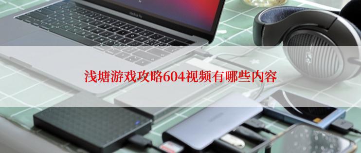 浅塘游戏攻略604视频有哪些内容