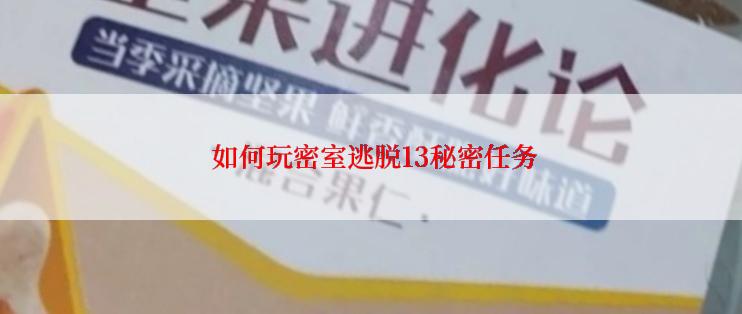  如何玩密室逃脱13秘密任务