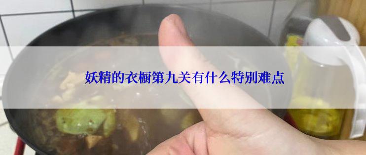  妖精的衣橱第九关有什么特别难点