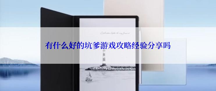 有什么好的坑爹游戏攻略经验分享吗