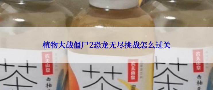 植物大战僵尸2恐龙无尽挑战怎么过关