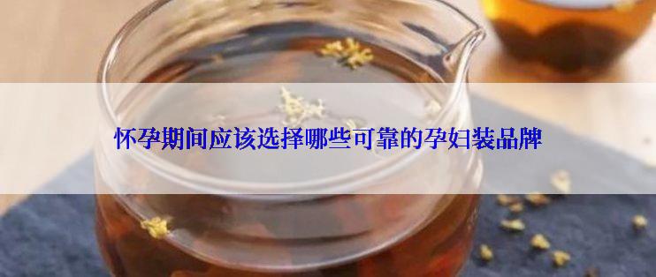 怀孕期间应该选择哪些可靠的孕妇装品牌