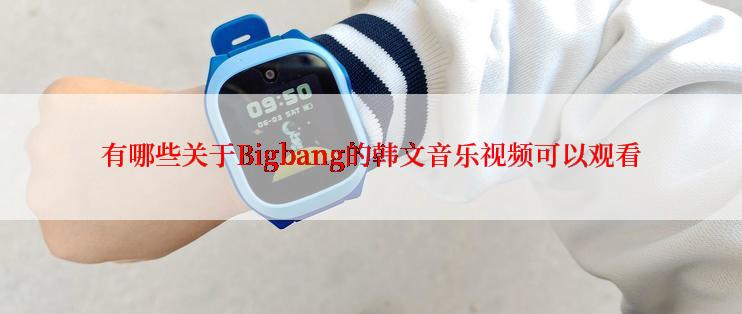 有哪些关于Bigbang的韩文音乐视频可以观看