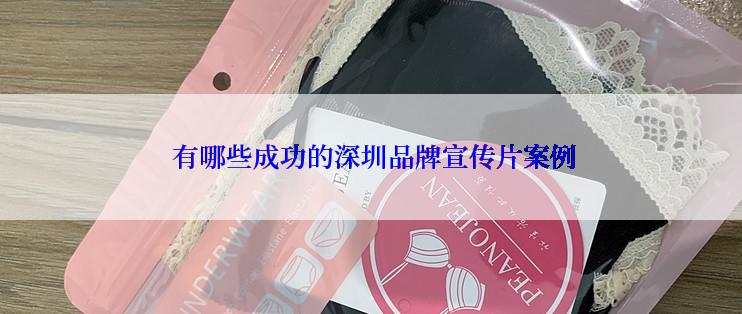  有哪些成功的深圳品牌宣传片案例