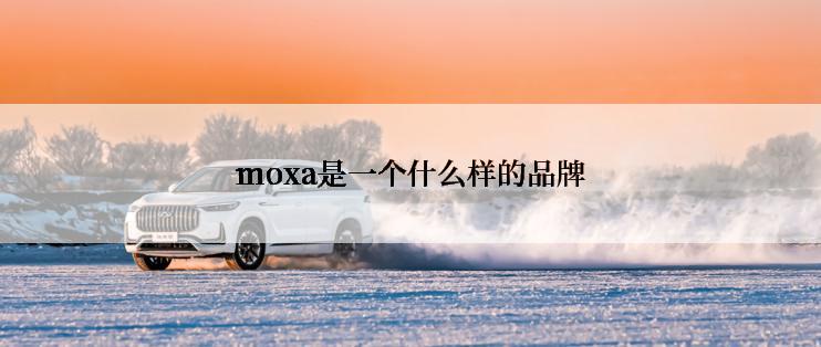 moxa是一个什么样的品牌